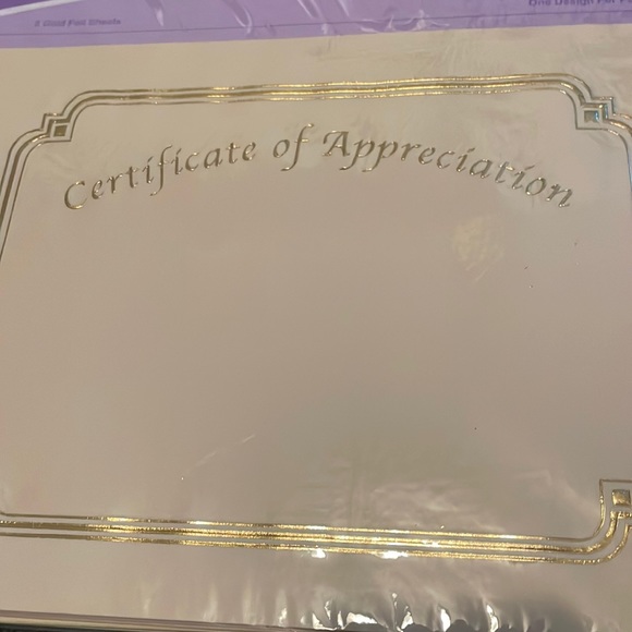 8 Pack Award Certificates - Picture 2 of 3